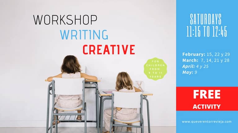 Creative writing workshop for children | Free