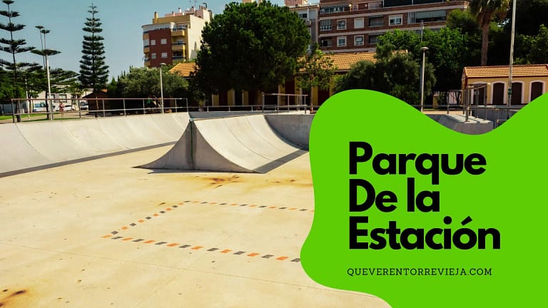 Parque de la estación, skatepark en Torrevieja